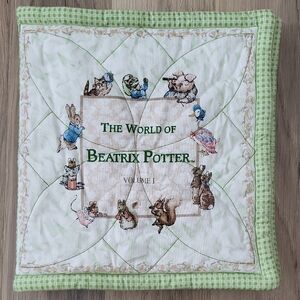 PreOwned Beatrix Potter Handmade Quilted Soft Book